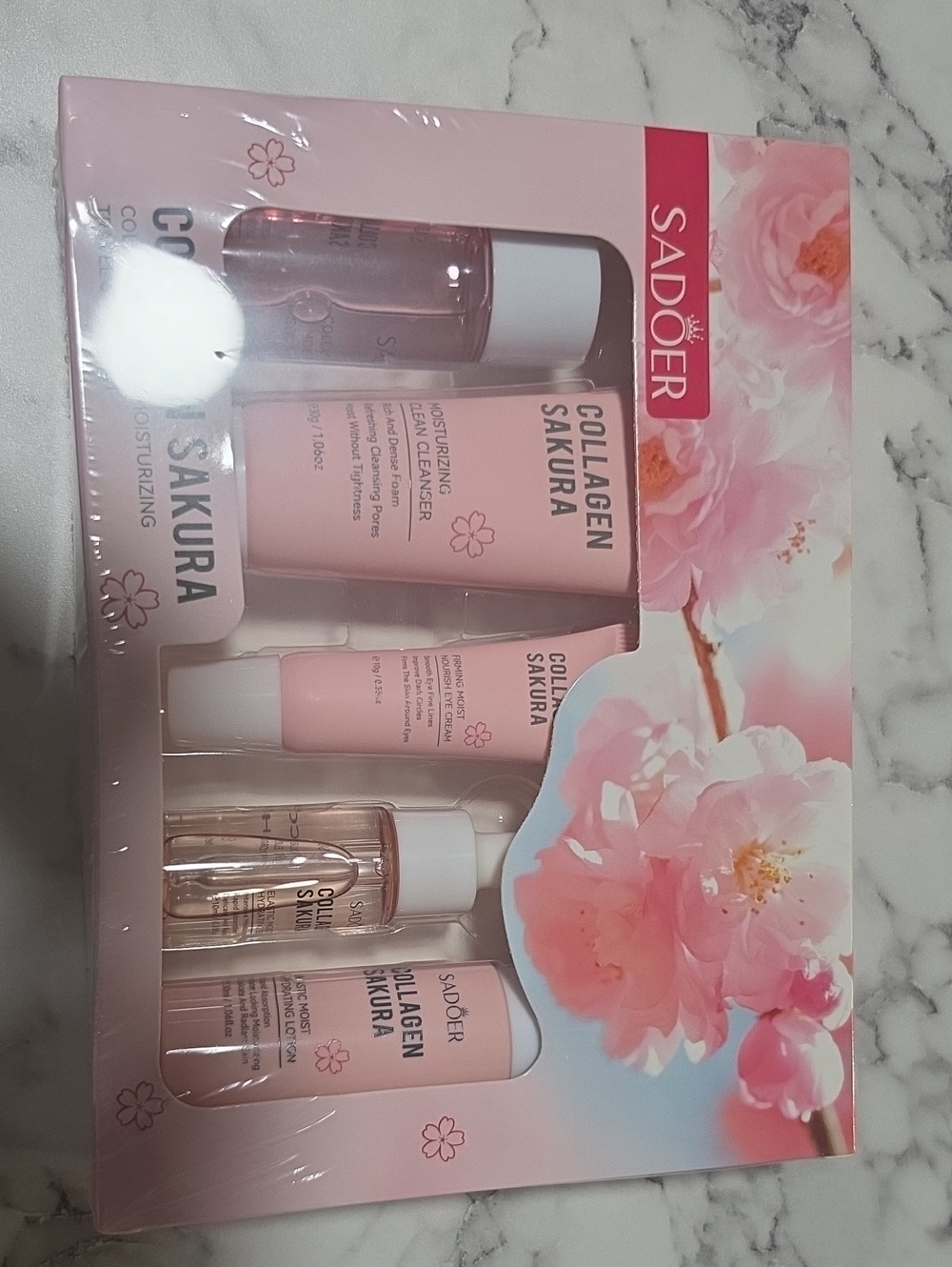 Collagen Sakura Hydrating Pink Makeup Primer Set